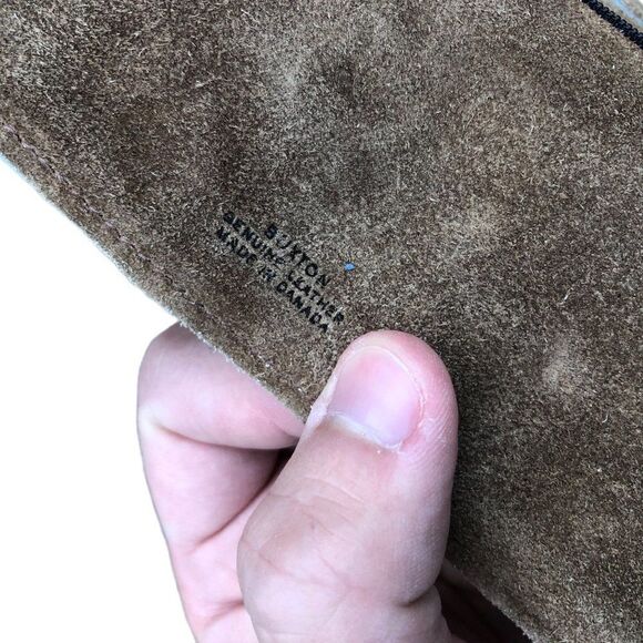 Vintage 1976 Bruxton Genuine Leather Wallet Brown - Picture 13 of 13